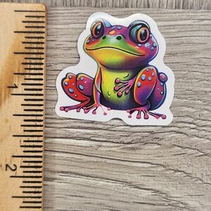 10/$10 Stickers Psychedelic Frogs Frog Sticker